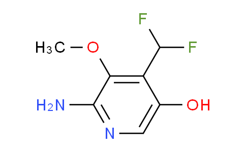 2-Amino-4-(difluoromethyl)-5-hydroxy-3-methoxypyridine