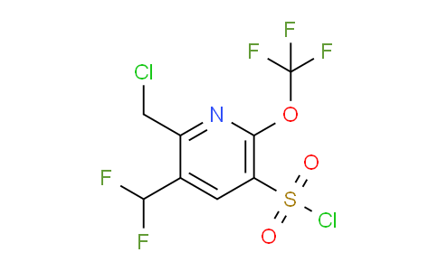 AM143640 | 1805284-09-6 | 2-(Chloromethyl)-3-(difluoromethyl)-6-(trifluoromethoxy)pyridine-5-sulfonyl chloride