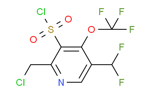 AM143648 | 1804928-16-2 | 2-(Chloromethyl)-5-(difluoromethyl)-4-(trifluoromethoxy)pyridine-3-sulfonyl chloride