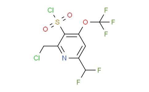 AM143654 | 1804369-75-2 | 2-(Chloromethyl)-6-(difluoromethyl)-4-(trifluoromethoxy)pyridine-3-sulfonyl chloride