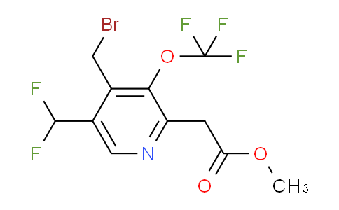 AM143658 | 1806758-54-2 | Methyl 4-(bromomethyl)-5-(difluoromethyl)-3-(trifluoromethoxy)pyridine-2-acetate