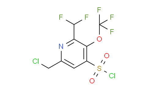 AM143659 | 1806772-11-1 | 6-(Chloromethyl)-2-(difluoromethyl)-3-(trifluoromethoxy)pyridine-4-sulfonyl chloride