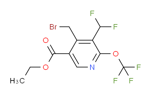 AM143660 | 1805306-06-2 | Ethyl 4-(bromomethyl)-3-(difluoromethyl)-2-(trifluoromethoxy)pyridine-5-carboxylate