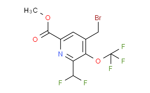AM143662 | 1805281-75-7 | Methyl 4-(bromomethyl)-2-(difluoromethyl)-3-(trifluoromethoxy)pyridine-6-carboxylate