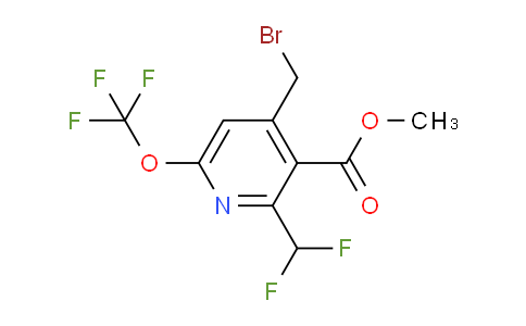 AM143665 | 1805235-60-2 | Methyl 4-(bromomethyl)-2-(difluoromethyl)-6-(trifluoromethoxy)pyridine-3-carboxylate
