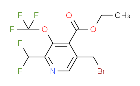 AM143666 | 1805306-10-8 | Ethyl 5-(bromomethyl)-2-(difluoromethyl)-3-(trifluoromethoxy)pyridine-4-carboxylate