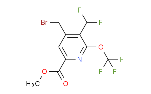 AM143668 | 1805305-96-7 | Methyl 4-(bromomethyl)-3-(difluoromethyl)-2-(trifluoromethoxy)pyridine-6-carboxylate