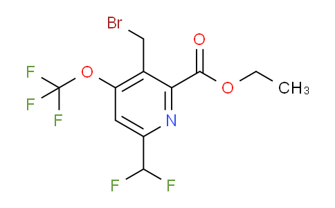 AM143669 | 1805145-22-5 | Ethyl 3-(bromomethyl)-6-(difluoromethyl)-4-(trifluoromethoxy)pyridine-2-carboxylate