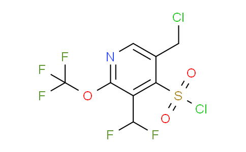 AM143670 | 1803993-28-3 | 5-(Chloromethyl)-3-(difluoromethyl)-2-(trifluoromethoxy)pyridine-4-sulfonyl chloride