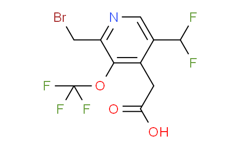AM143676 | 1804668-83-4 | 2-(Bromomethyl)-5-(difluoromethyl)-3-(trifluoromethoxy)pyridine-4-acetic acid