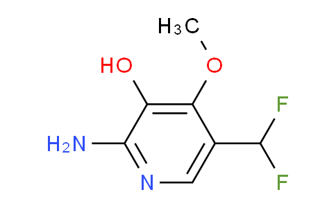 2-Amino-5-(difluoromethyl)-3-hydroxy-4-methoxypyridine