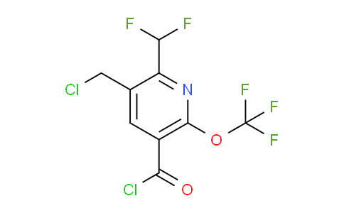 AM143689 | 1805238-83-8 | 3-(Chloromethyl)-2-(difluoromethyl)-6-(trifluoromethoxy)pyridine-5-carbonyl chloride