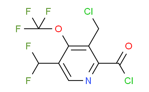 AM143698 | 1805182-94-8 | 3-(Chloromethyl)-5-(difluoromethyl)-4-(trifluoromethoxy)pyridine-2-carbonyl chloride