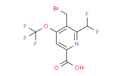 AM143700 | 1804668-02-7 | 3-(Bromomethyl)-2-(difluoromethyl)-4-(trifluoromethoxy)pyridine-6-carboxylic acid