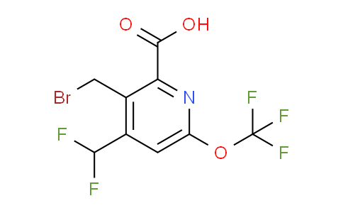 AM143705 | 1804752-61-1 | 3-(Bromomethyl)-4-(difluoromethyl)-6-(trifluoromethoxy)pyridine-2-carboxylic acid