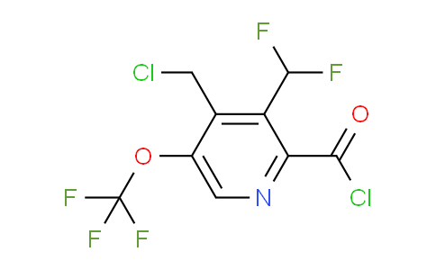 AM143712 | 1805183-05-4 | 4-(Chloromethyl)-3-(difluoromethyl)-5-(trifluoromethoxy)pyridine-2-carbonyl chloride