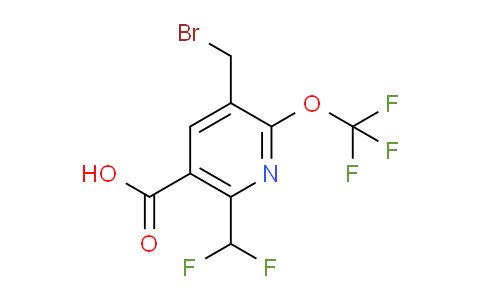 AM143717 | 1804752-89-3 | 3-(Bromomethyl)-6-(difluoromethyl)-2-(trifluoromethoxy)pyridine-5-carboxylic acid