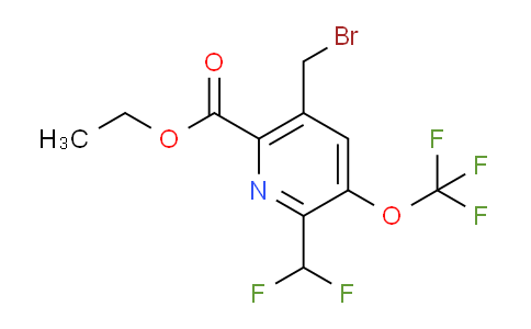 AM143720 | 1803991-58-3 | Ethyl 5-(bromomethyl)-2-(difluoromethyl)-3-(trifluoromethoxy)pyridine-6-carboxylate