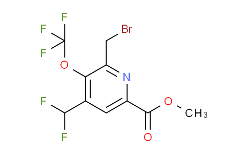 AM143724 | 1804753-01-2 | Methyl 2-(bromomethyl)-4-(difluoromethyl)-3-(trifluoromethoxy)pyridine-6-carboxylate