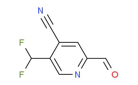 4-Cyano-5-(difluoromethyl)pyridine-2-carboxaldehyde