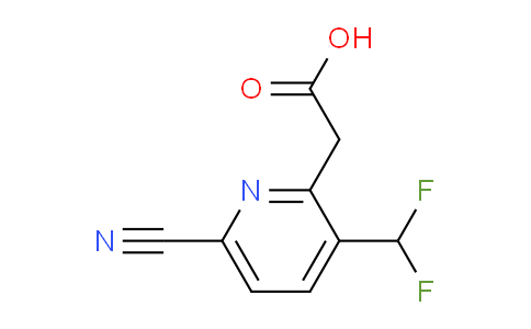 AM143737 | 1804707-86-5 | 6-Cyano-3-(difluoromethyl)pyridine-2-acetic acid