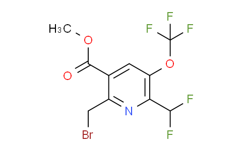 AM143738 | 1805948-39-3 | Methyl 2-(bromomethyl)-6-(difluoromethyl)-5-(trifluoromethoxy)pyridine-3-carboxylate