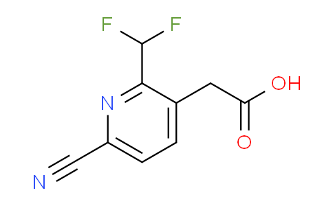 AM143739 | 1804707-89-8 | 6-Cyano-2-(difluoromethyl)pyridine-3-acetic acid