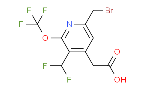 AM143740 | 1803991-71-0 | 6-(Bromomethyl)-3-(difluoromethyl)-2-(trifluoromethoxy)pyridine-4-acetic acid