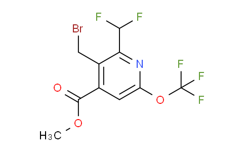 AM143742 | 1806783-22-1 | Methyl 3-(bromomethyl)-2-(difluoromethyl)-6-(trifluoromethoxy)pyridine-4-carboxylate