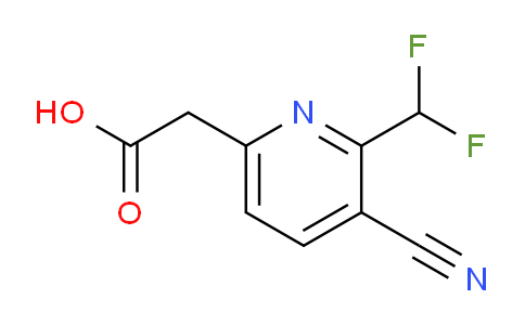 AM143744 | 1806042-91-0 | 3-Cyano-2-(difluoromethyl)pyridine-6-acetic acid