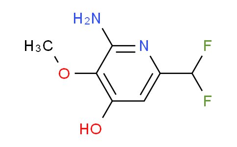 2-Amino-6-(difluoromethyl)-4-hydroxy-3-methoxypyridine