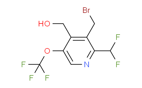 AM143762 | 1805178-91-9 | 3-(Bromomethyl)-2-(difluoromethyl)-5-(trifluoromethoxy)pyridine-4-methanol