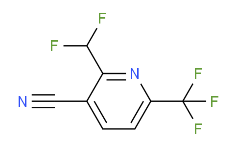 3-Cyano-2-(difluoromethyl)-6-(trifluoromethyl)pyridine