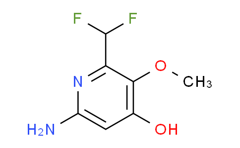 6-Amino-2-(difluoromethyl)-4-hydroxy-3-methoxypyridine