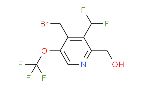 AM143777 | 1805947-81-2 | 4-(Bromomethyl)-3-(difluoromethyl)-5-(trifluoromethoxy)pyridine-2-methanol
