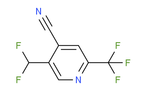 AM143779 | 1805204-37-8 | 4-Cyano-5-(difluoromethyl)-2-(trifluoromethyl)pyridine
