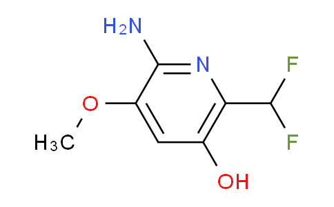 2-Amino-6-(difluoromethyl)-5-hydroxy-3-methoxypyridine