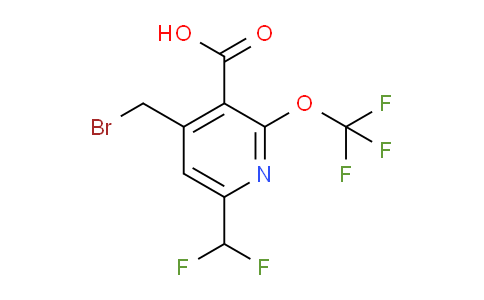 AM143780 | 1805281-32-6 | 4-(Bromomethyl)-6-(difluoromethyl)-2-(trifluoromethoxy)pyridine-3-carboxylic acid