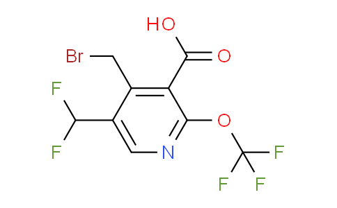 AM143786 | 1805235-39-5 | 4-(Bromomethyl)-5-(difluoromethyl)-2-(trifluoromethoxy)pyridine-3-carboxylic acid