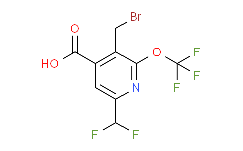AM143788 | 1805144-85-7 | 3-(Bromomethyl)-6-(difluoromethyl)-2-(trifluoromethoxy)pyridine-4-carboxylic acid