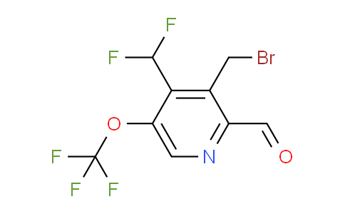 AM143789 | 1805281-15-5 | 3-(Bromomethyl)-4-(difluoromethyl)-5-(trifluoromethoxy)pyridine-2-carboxaldehyde