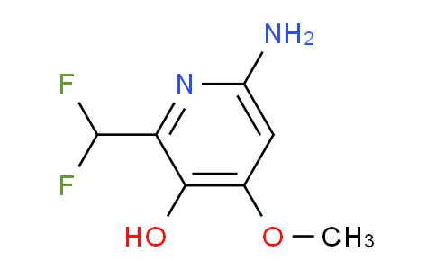 AM14379 | 1805079-86-0 | 6-Amino-2-(difluoromethyl)-3-hydroxy-4-methoxypyridine