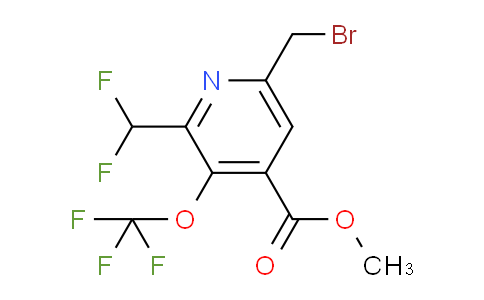 AM143790 | 1804668-28-7 | Methyl 6-(bromomethyl)-2-(difluoromethyl)-3-(trifluoromethoxy)pyridine-4-carboxylate
