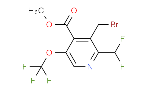 AM143791 | 1805281-60-0 | Methyl 3-(bromomethyl)-2-(difluoromethyl)-5-(trifluoromethoxy)pyridine-4-carboxylate