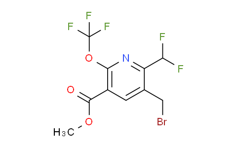 AM143793 | 1804668-36-7 | Methyl 3-(bromomethyl)-2-(difluoromethyl)-6-(trifluoromethoxy)pyridine-5-carboxylate