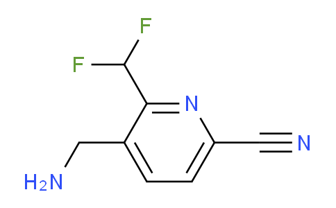 AM143794 | 1806784-16-6 | 3-(Aminomethyl)-6-cyano-2-(difluoromethyl)pyridine