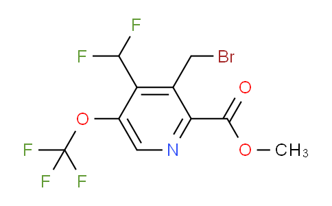 AM143796 | 1804877-91-5 | Methyl 3-(bromomethyl)-4-(difluoromethyl)-5-(trifluoromethoxy)pyridine-2-carboxylate