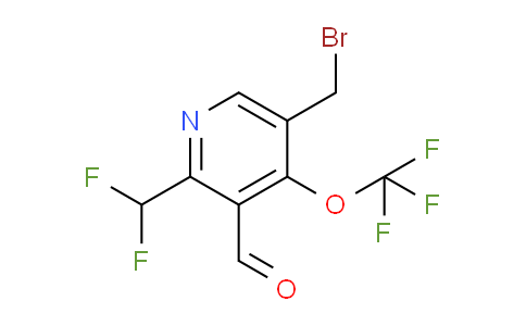 AM143802 | 1804877-49-3 | 5-(Bromomethyl)-2-(difluoromethyl)-4-(trifluoromethoxy)pyridine-3-carboxaldehyde