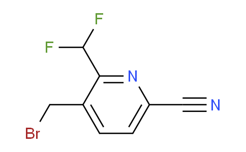 AM143809 | 1806031-00-4 | 3-(Bromomethyl)-6-cyano-2-(difluoromethyl)pyridine