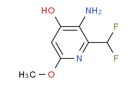 3-Amino-2-(difluoromethyl)-4-hydroxy-6-methoxypyridine